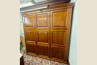 Grāmatu skapis (trīs sekcijas)