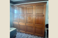 Grāmatu skapis (četras sekcijas)