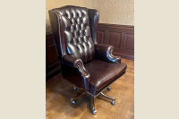 Ādas krēsls Mascheroni "The President"