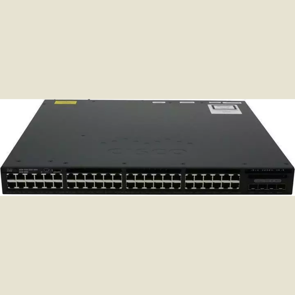 CISCO 6 x Catalyst 3650 48 POE+ 4x10G IPBase lic.