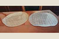 Servējamo trauku komplekts, caurspīdīgi, d=28cm